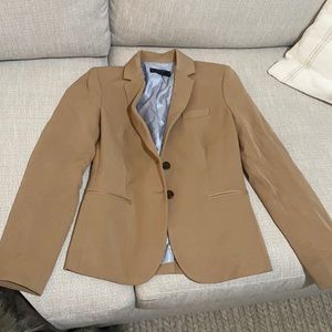 J crew blazer. XXS. Has shoulder pads. Taupe